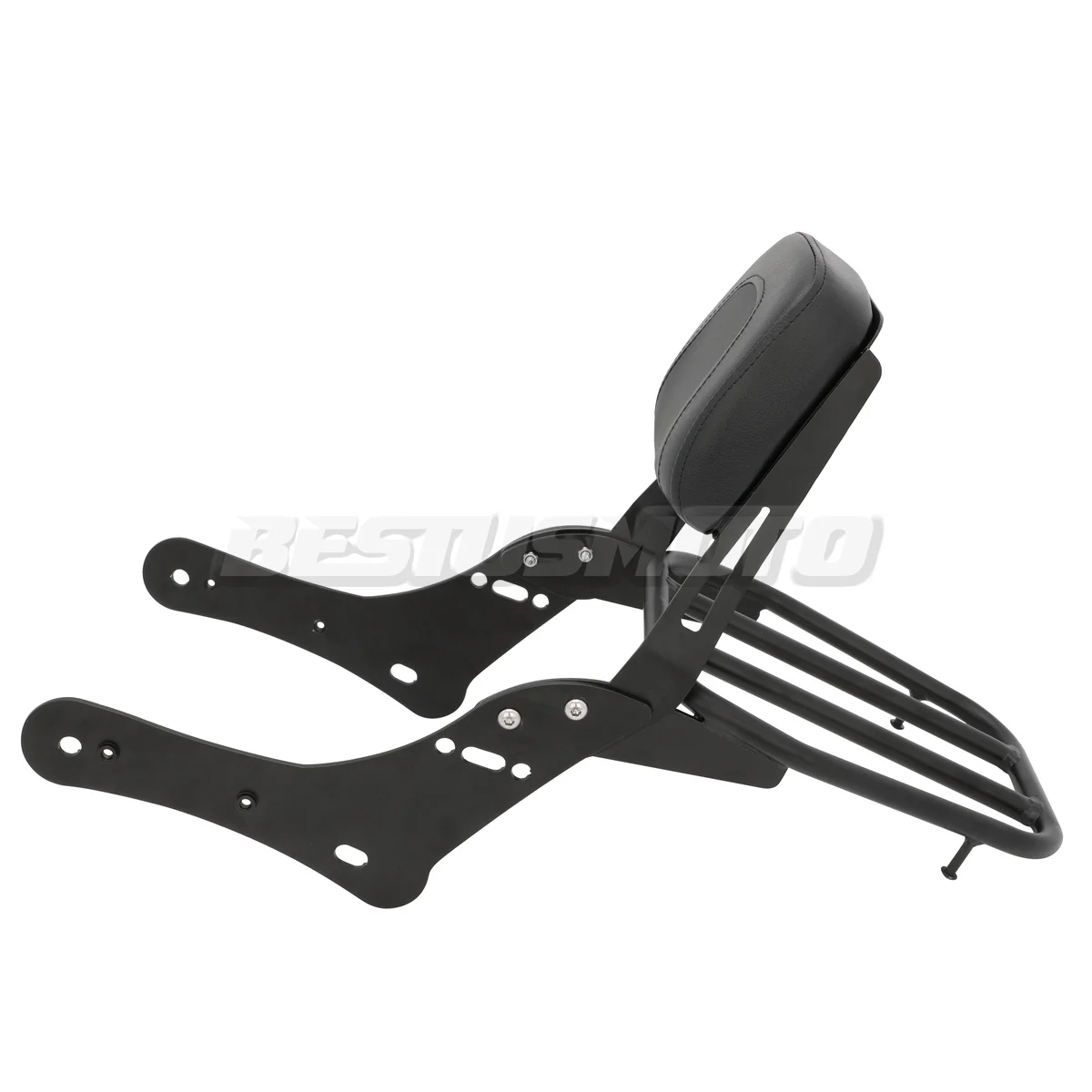 Encosto da motocicleta sissy bar + bagageiro