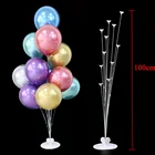 Подставка для воздушных шаров, держатель для 7 11 трубок, украшение для свадьбы, вечеринки в честь Дня Рождения
