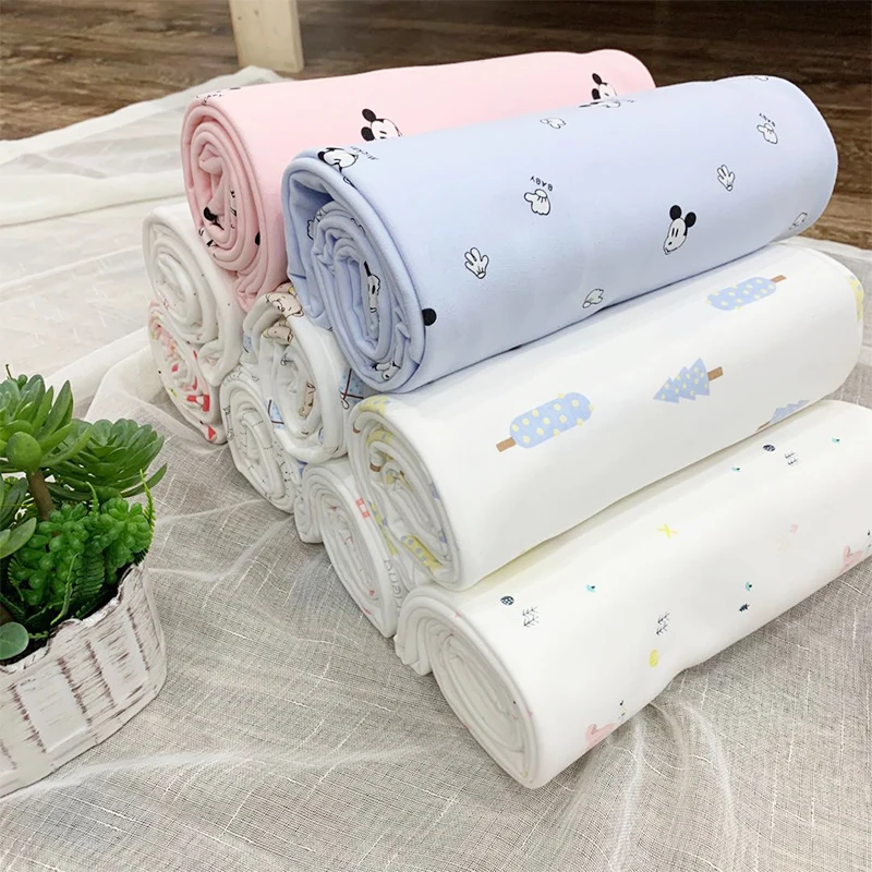 Детская трикотажная ткань материал для шитья детской одежды 50*40 см или 50*95 TJ0076 |