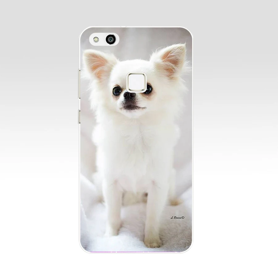 Мягкий силиконовый чехол 008FG для чихуахуа собаки щенка ТПУ Honor 9 10 huawei p10 lite y6 prime 2018