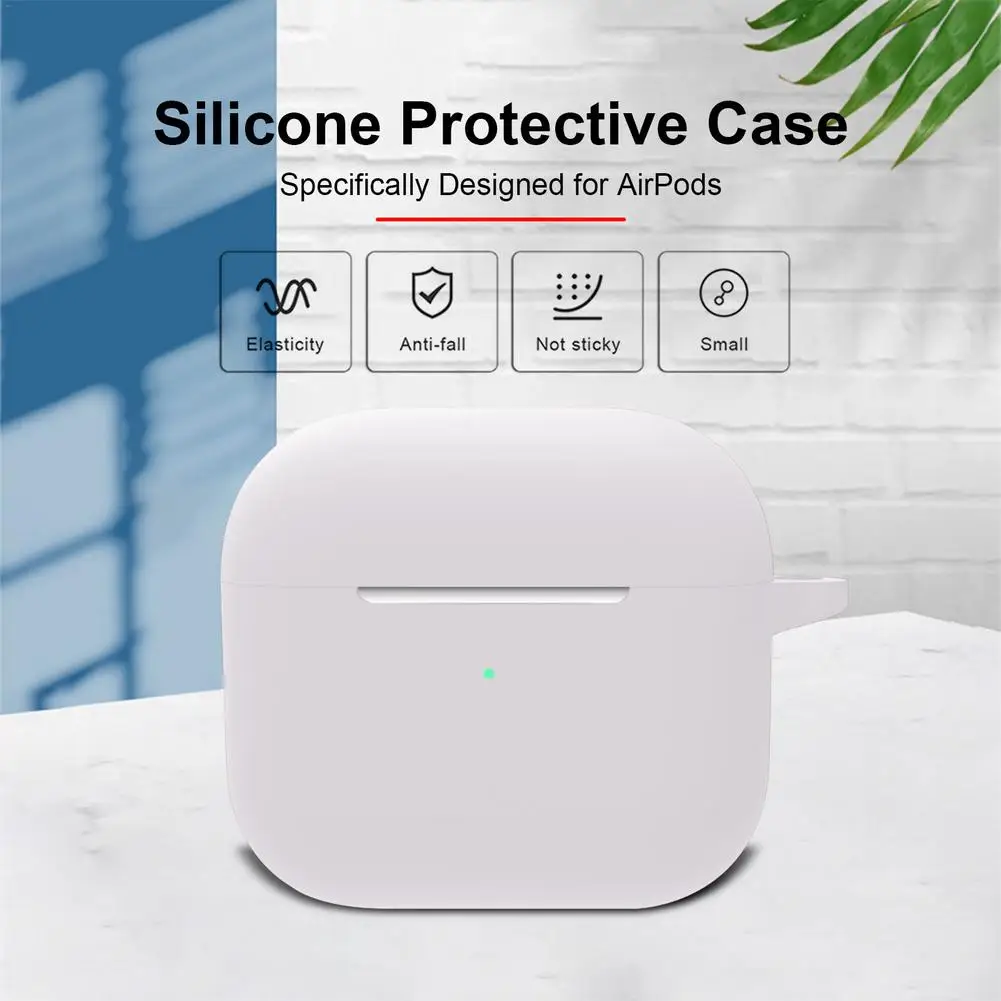 

Soft Silicone Earphone Cases For Airpods 3 Protective Headphone Cover For Airpods 3 Charging Box Bag Shockproof