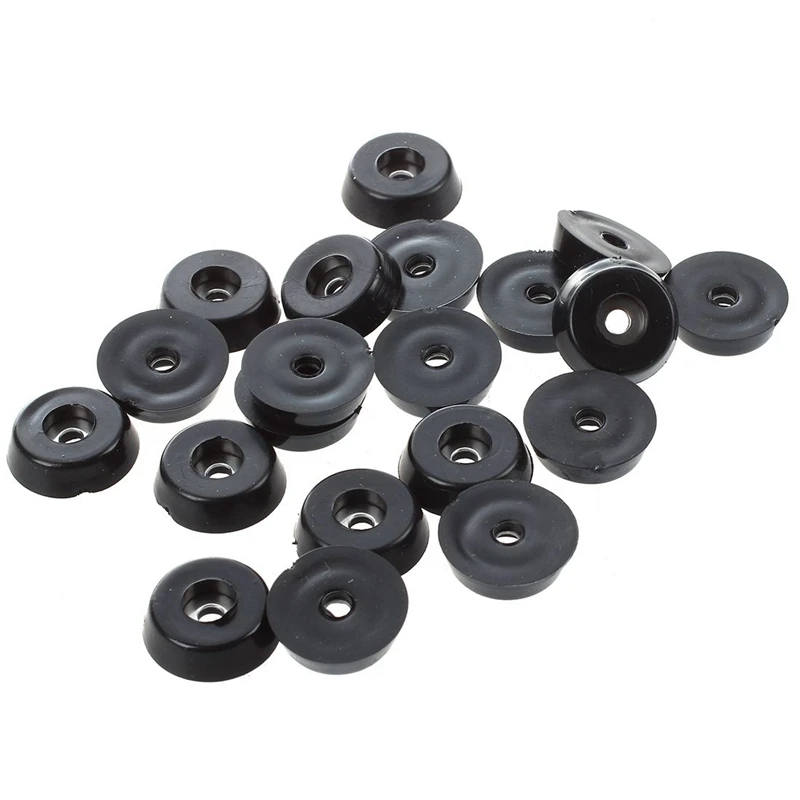 40 шт. резиновые антивибрационные конические формы для мебели стола стула ног