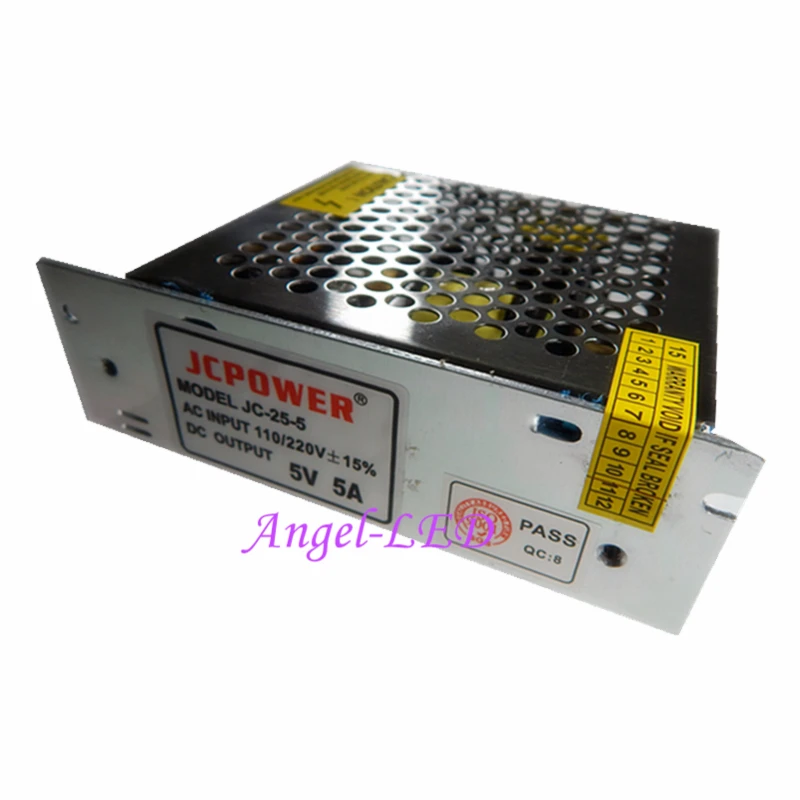 Светодиодный трансформатор для светодиодной ленты WS2812B WS2801 APA102 8806 5 в пост. Тока