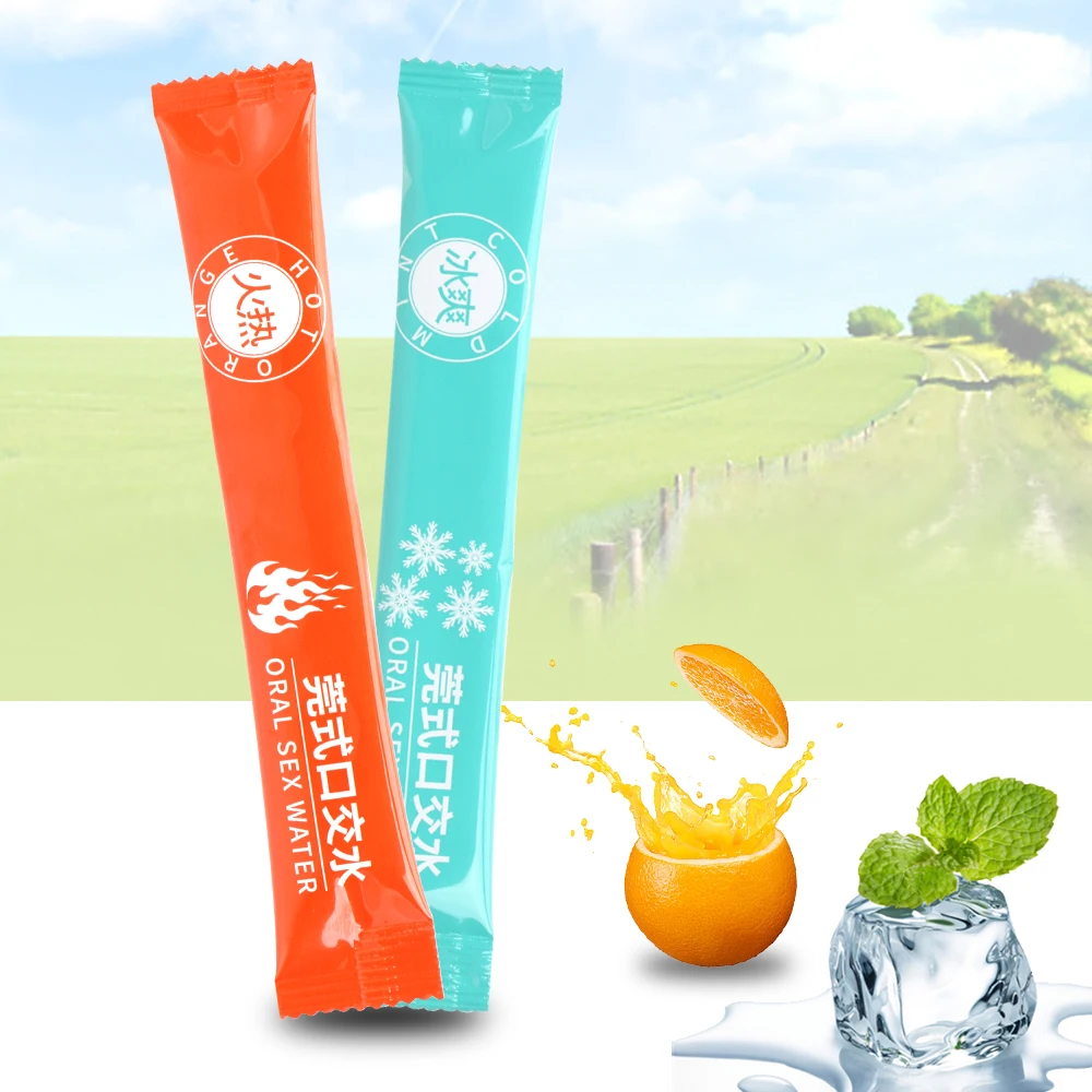 Смазка для орального секса на водной основе смазка массажа нетоксична 8 шт./компл.