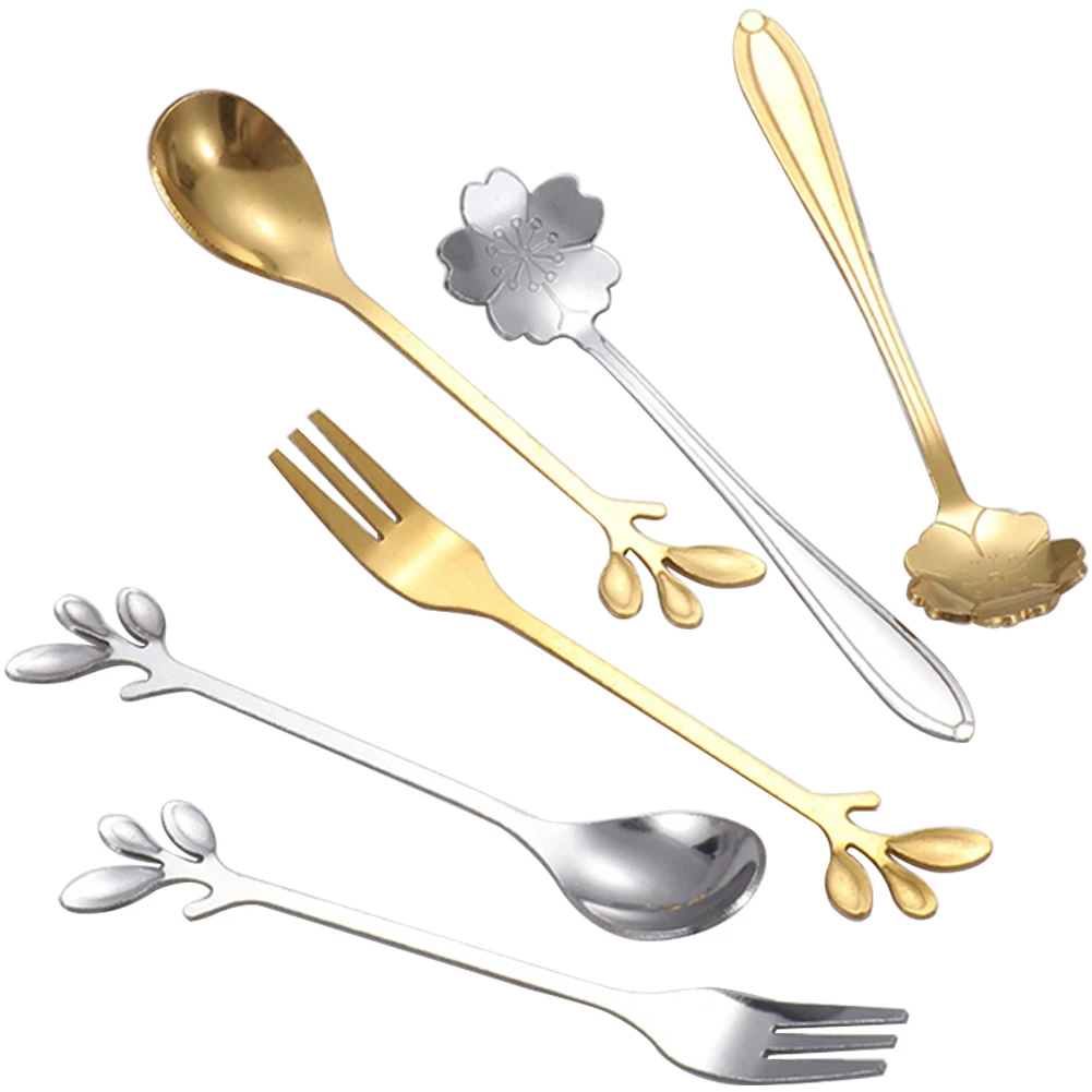 

4 шт., оригинальные ложки из нержавеющей стали