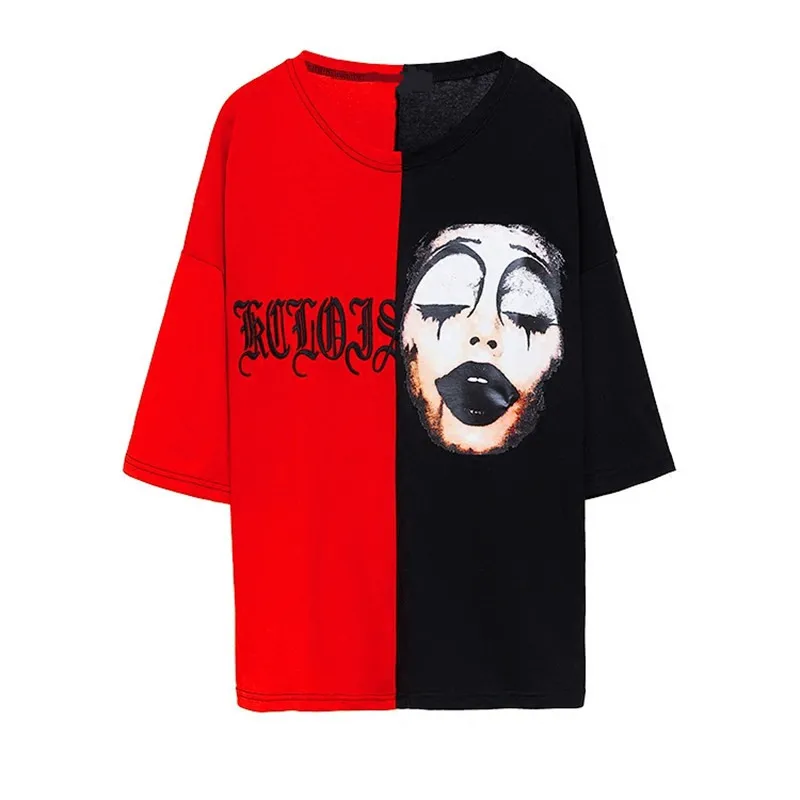 

Harajuku Lover T Shirt Grim Reaper Print Punk Rock Graphic Tees T Shirt for Men Women Cotton Tops Shirts Plus Size