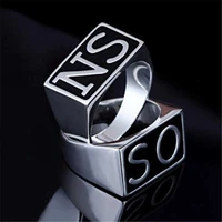 new 2 pcs sons of anarchy tv soa cosplay sons rings so ns silver golden mayans mc steampunk rock punk rings men cosplay props