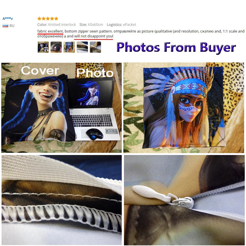 Сделай Сам фото пользовательский принт подушка чехол 1 Боковая картина Чехлы на