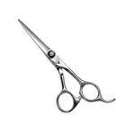 Японская бритва 440C с острыми выпуклыми краями, 5,0 дюйма, Профессиональные Парикмахерские ножницы для стрижки, маленькие ножницы