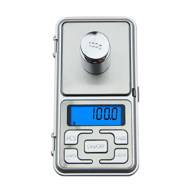 

Pocket Scales LCD Display 0.01g to 100g/200g/500g Mini Digital Jewelry Pocket Scale Gram Precise Weighing Balance