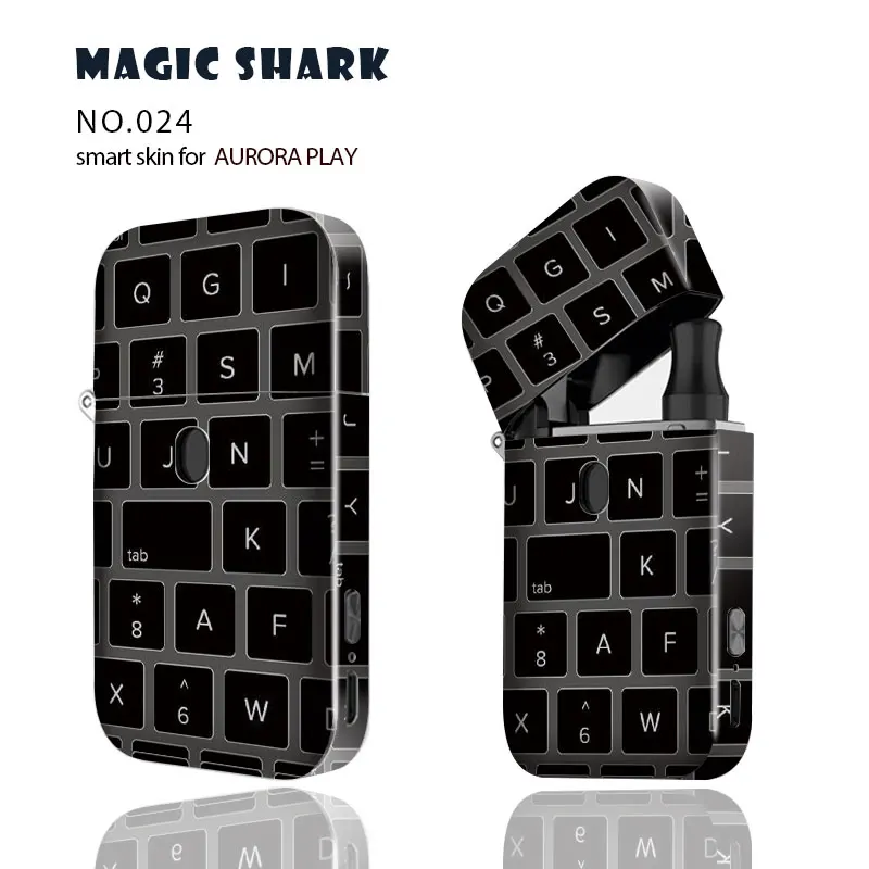 Мраморная клавиатура камень печать глаза чехол полная пленка наклейка для Aurura Play