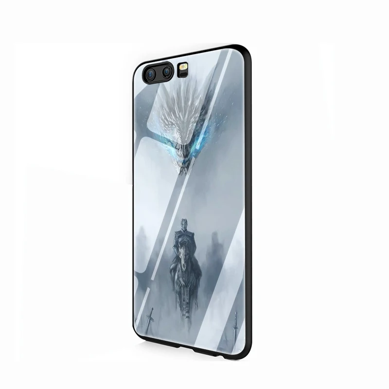 EWAU «Игры престолов» Dracarys телефон из закаленного стекла чехол для Huawei P10 P20 P30 mate 20 Lite pro P Smart Y6 Y9 Honor 8X9 10 - Цвет: G8