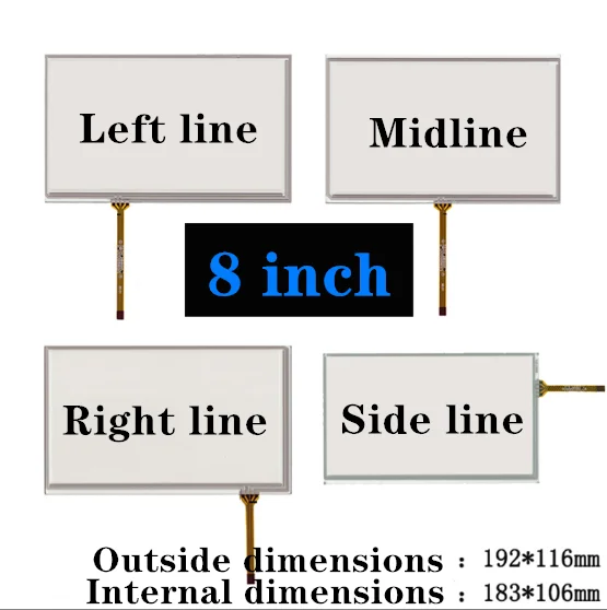 Оригинальная Новинка ручная работа 8 дюймов для использования на планшете 192*116 мм
