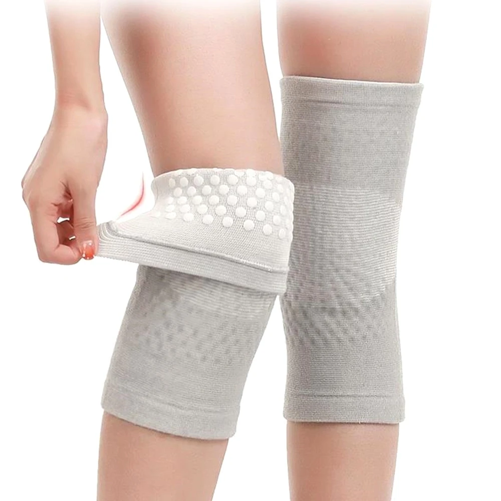Jual Arthritis Sendi Pereda Nyeri Sabuk Pemulihan Cedera Pijat Lutut Penghangat Kaki 2 Pemanasan Sendiri Mendukung Bantalan Lutut Hangat Untuk