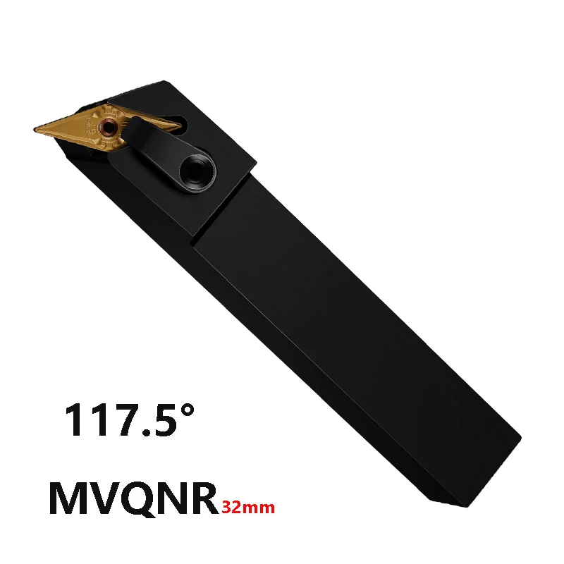 

BEYOND MVQNR MVQNL 32mm External Turning Tools Holder MVQNR3232P16 MVQNL3232P16 Lathe Cutter Shank Carbide Inserts Arbor