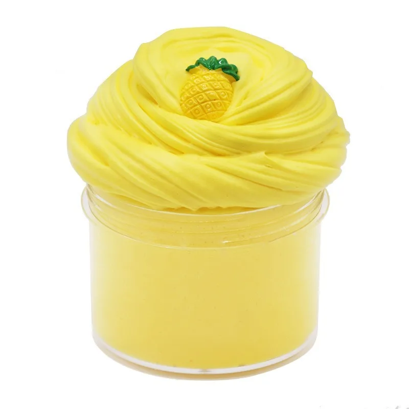 200 мл Пластилин пушистый пенопласт слизистый антистресс амулеты хлопок слизь