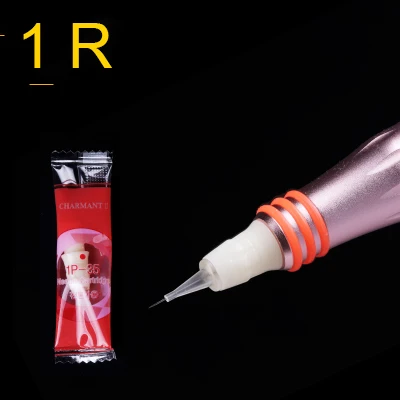 1R 20 шт./лот Charme иглы татуировки картридж для премиум Charmant Перманентный макияж машина для бровей Губы 1RL 3RL 5RL 5F 7F - Габаритные размеры: 1R