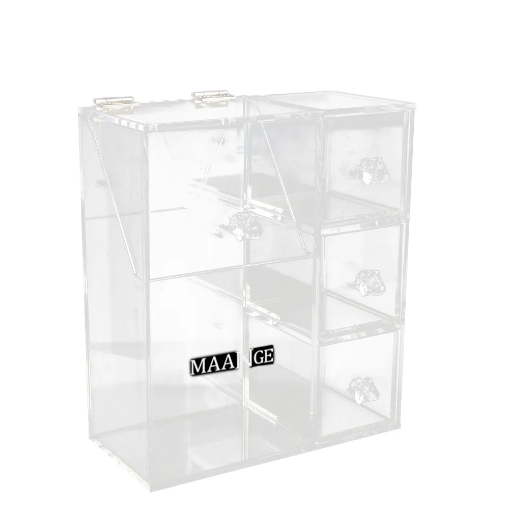 HSU 2019 Новое поступление для девочек прозрачная Косметика макияжа Органайзер