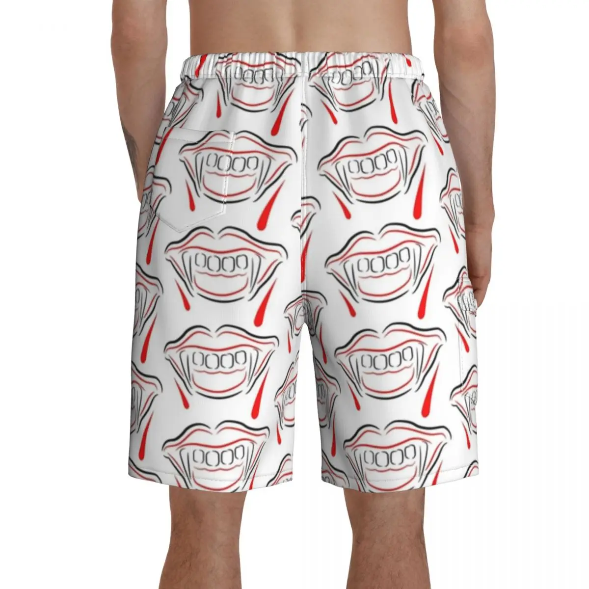 

Dracula Board Shorts Swimming Trunks Polyester Men Bathing Pattern Swim Trunks