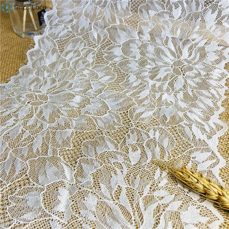 Женская белая кружевная сетчатая вышивка 23 5 см кружевные аксессуары сделай сам