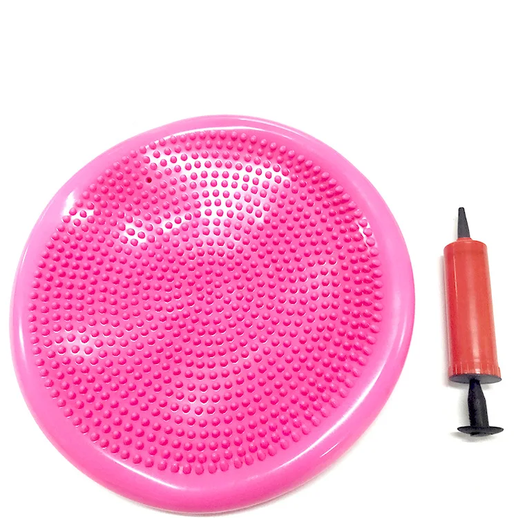 Yoga Circle Meditation Anti Stress Ball Massage Cushion Balance Pad with Inflatable Cylinder Большое оборудование для