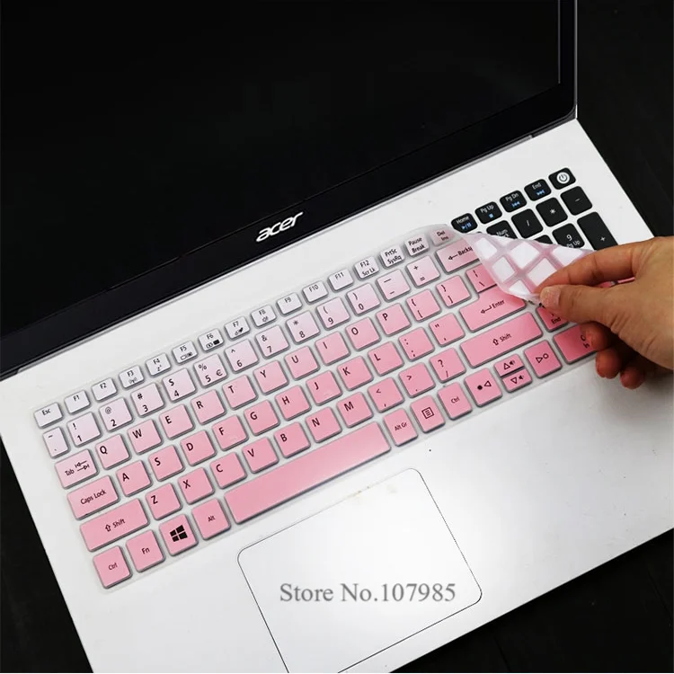 2017 2018 15 дюймов протектор клавиатуры силиконовый чехол для Acer Aspire E 6 &quotE5 576G E5 576 575g