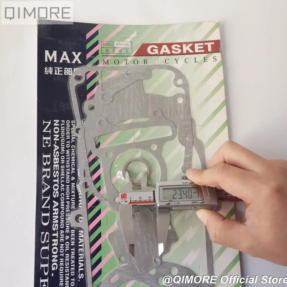 Полный комплект прокладок для 4 тактного мопеда мотовездехода QUAD 139QMB скутера GY6 100