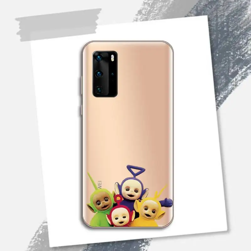 

Teletubbies cartoon doll Phone Case Transparent for Huawei P honor 8 10i 20 30 40 smart 2019