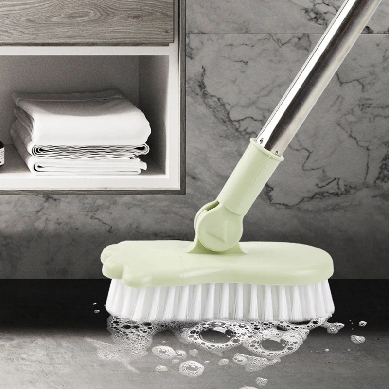Щетка с длинной ручкой для чистки ванной комнаты щетка керамическая плитка пол |