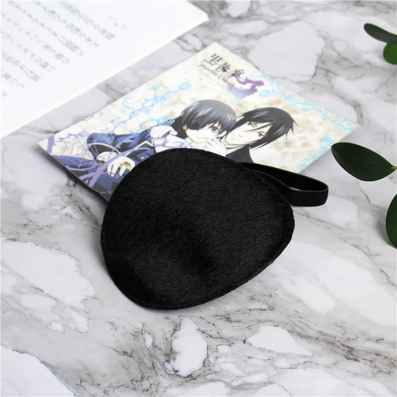 Аниме Черный дворецкий Kuroshitsuji Ciel Phantomhive повязка на глаза очки Косплей костюмы реквизит аксессуары