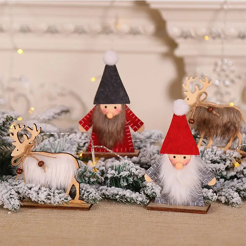 Рождественские украшения! Изделия из дерева игрушка с орнаментом украшения