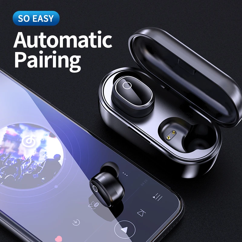 QCR Q7 TWS Bluetooth наушники 6D стерео беспроводные наушники HIFI Звук спортивные наушники громкой связи Игровые наушники с микрофоном