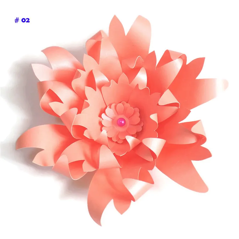 20 см толстый картон роза сделай сам бумажные цветы для свадьбы и мероприятия