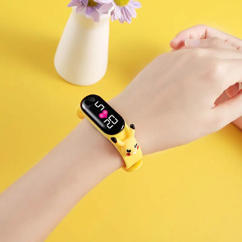 

Student Watch Men and Women Simple Waterproof Korean Luminous Touch Screen LED Electronic Watch Sports Bracelet Watch