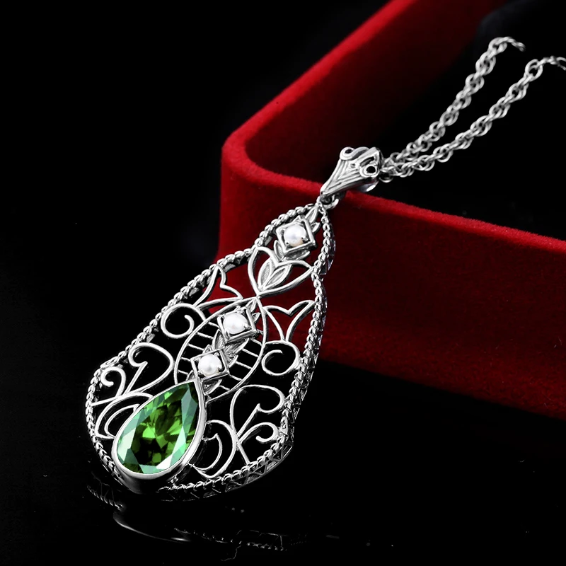 

Женская подвеска из серебра 925 пробы, в готическом стиле