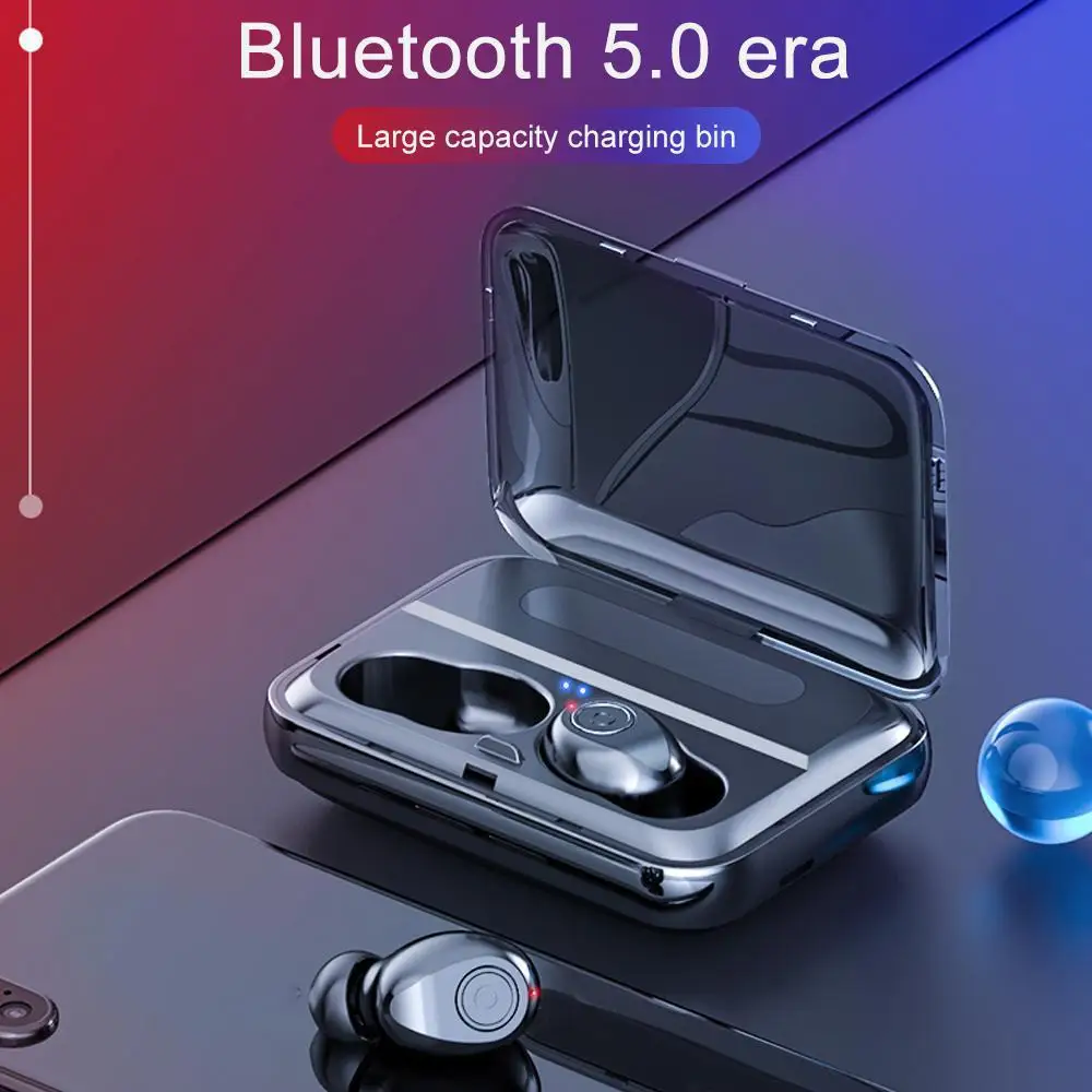Kawкоричневый F9 Bluetooth 5 0 TWS наушники мини 5D стерео истинные беспроводные