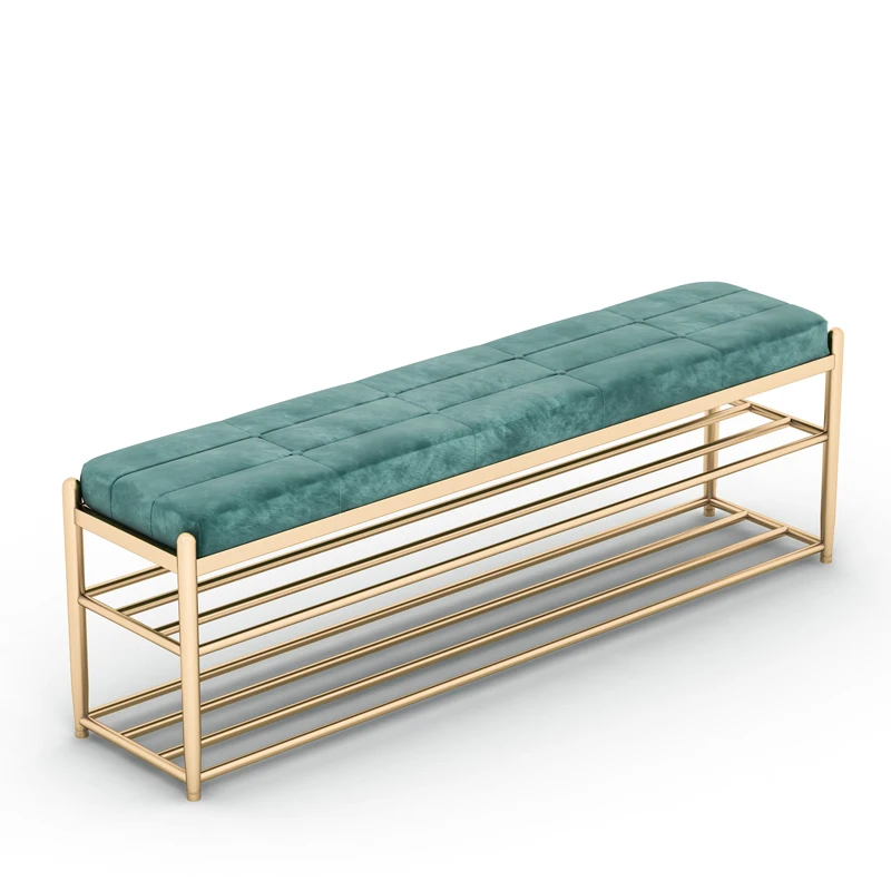 Скандинавский простой современный стул для смены обуви светильник роскошный