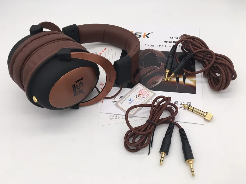 Профессиональные наушники ISK MDH8500 для мониторинга полностью закрытые стерео с