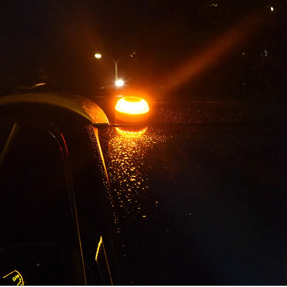

Emergency Light v16 Homologated dgt Approved Car Emergency Beacon Light Rechargeable Magnetic Induction Strobe Light
