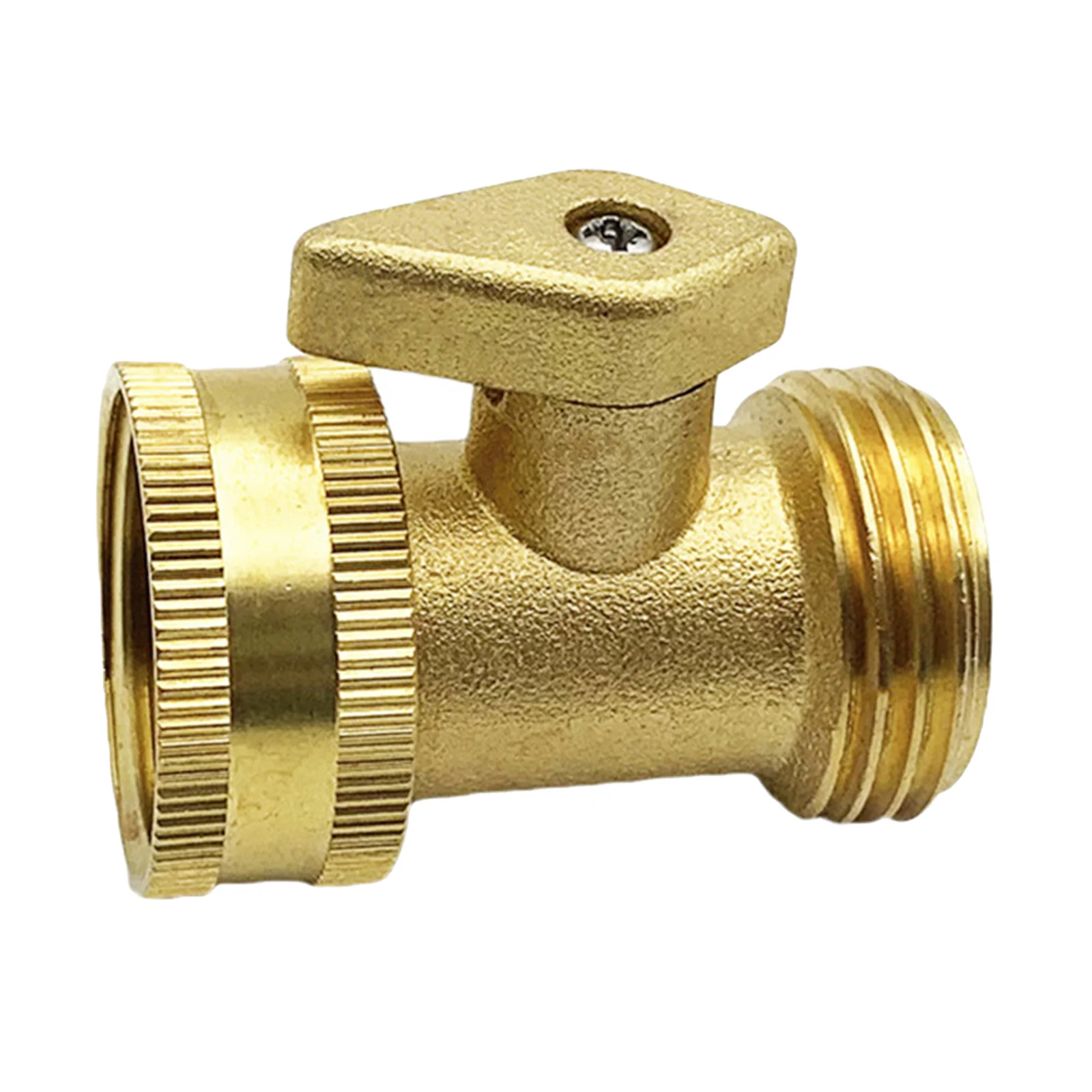 

3/4'' Inch Garden Hose Shut Off Valve Pipe Connector Adapter Fitting Parts
