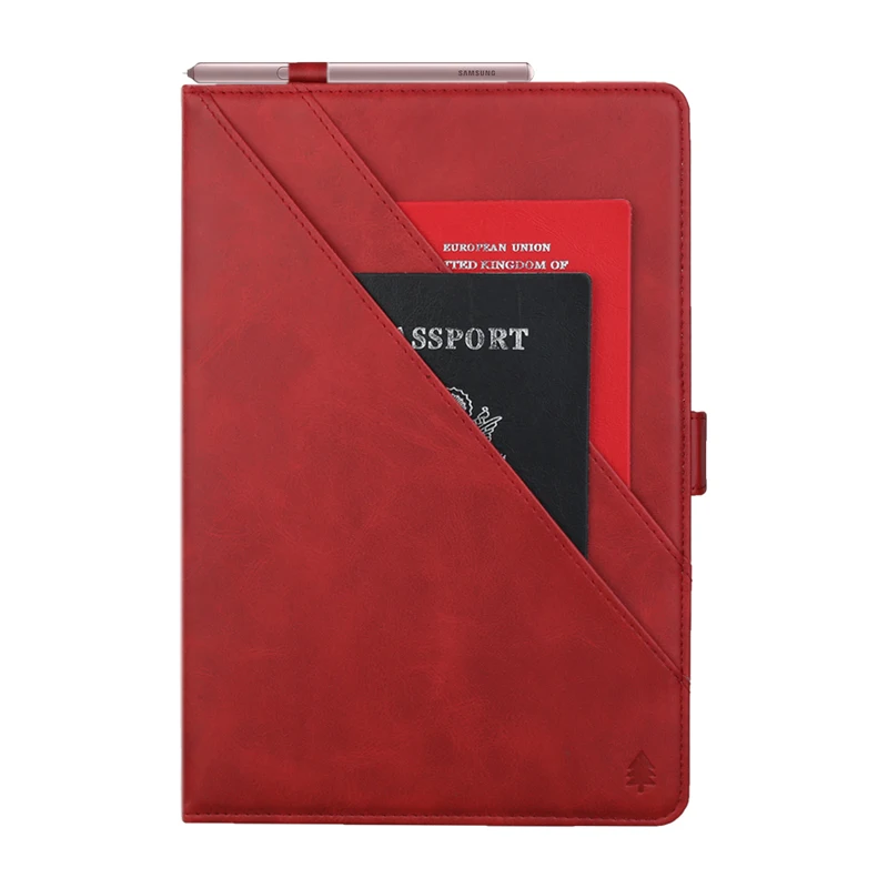 Многофункциональный кожаный чехол с двойной подставкой для Samsung Galaxy Tab S6 10 5 T860