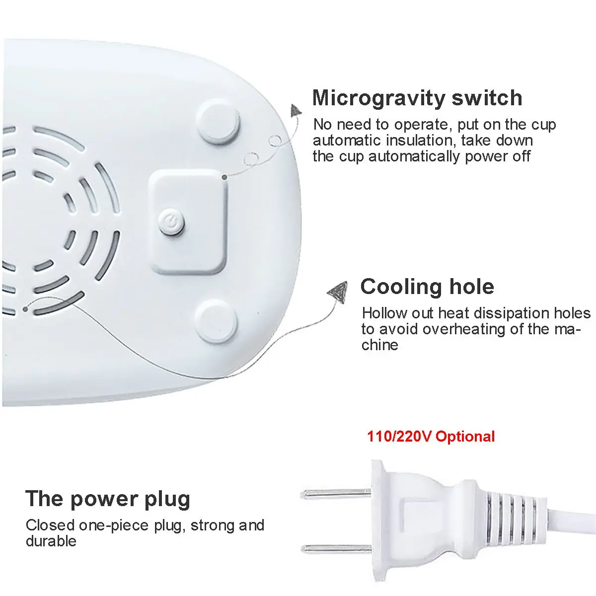 Грелка-подушка электрическая 220 В белая | Бытовая техника