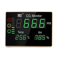 tester hygrometer china 3 in 1 temperature digital air quality controller wall mounted ht 2008 co2 meter