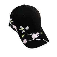 new high quality unisex cotton outdoor baseball cap plum embroidery embroidery snapback fashion sports hats for men women cap