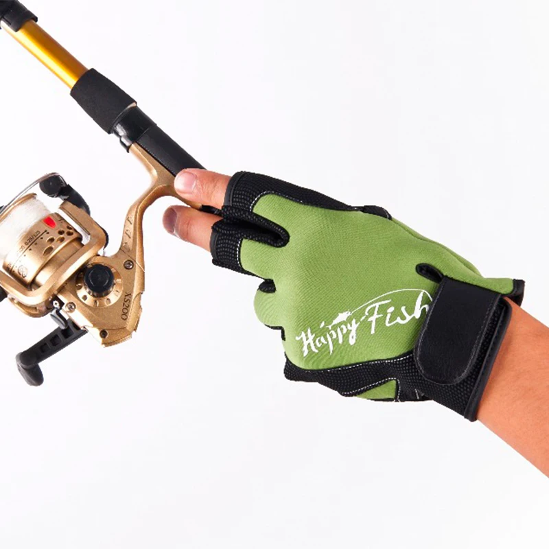 Уличные водонепроницаемые перчатки для рыбалки мужские и женские с тремя