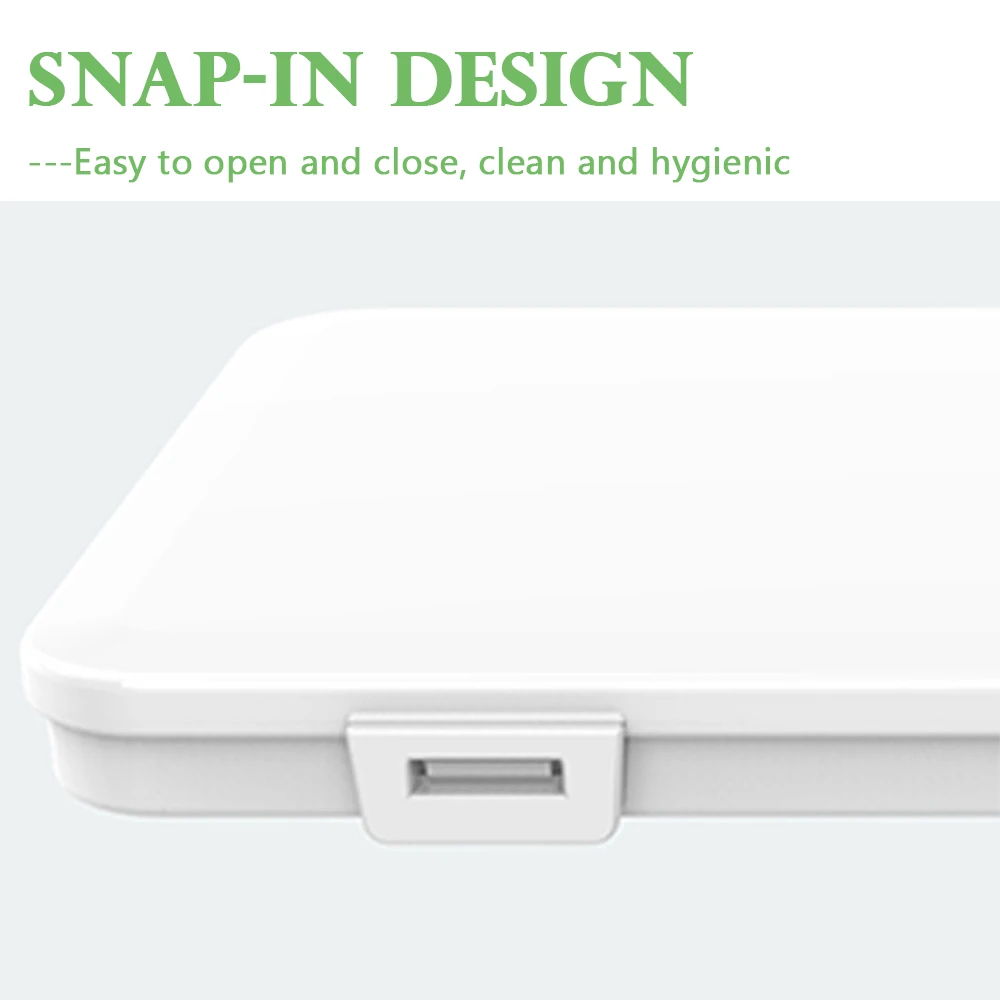 Коробка для хранения серег коробка ювелирных изделий PP украшения рот маска чехол