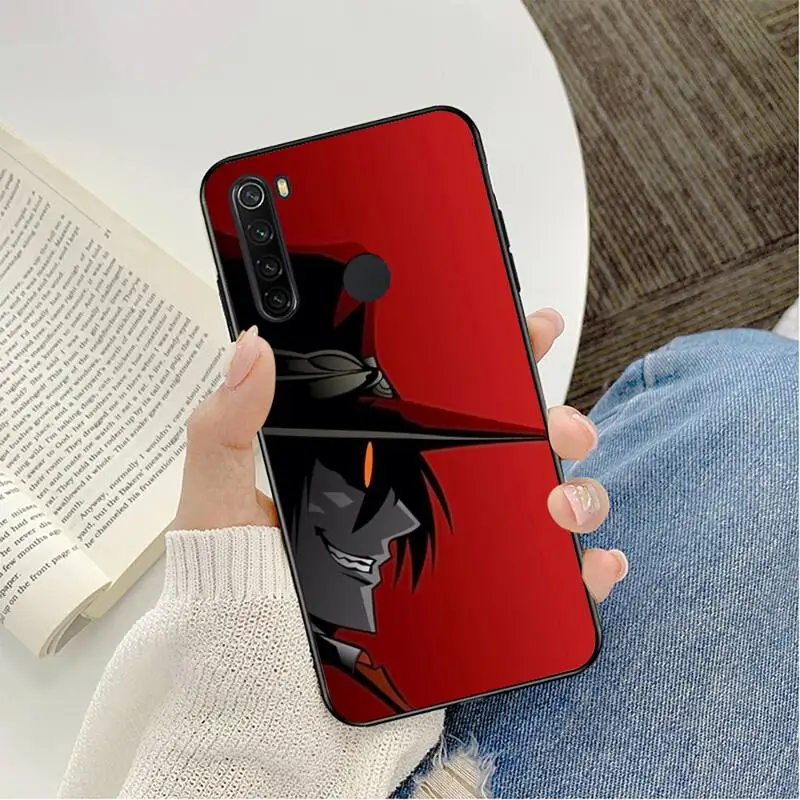 

Yinuoda Alucard Hellsing Coque Shell Phone Case Phone Case For Redmi K20 Note 5 7 7a 6 8 Pro note 8T 9 Xiaomi Mi 8 9 SE