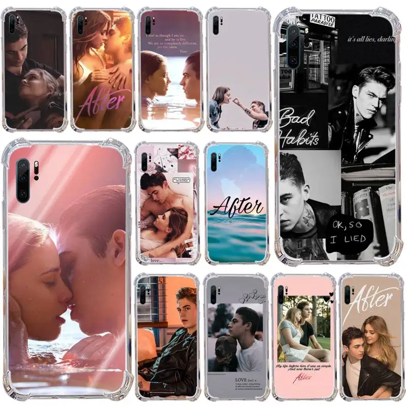 

After movie Phone Case Transparent for Samsung s9 s10 s20 Huawei honor P20 P30 P40 xiaomi note mi 8 9 pro lite plus