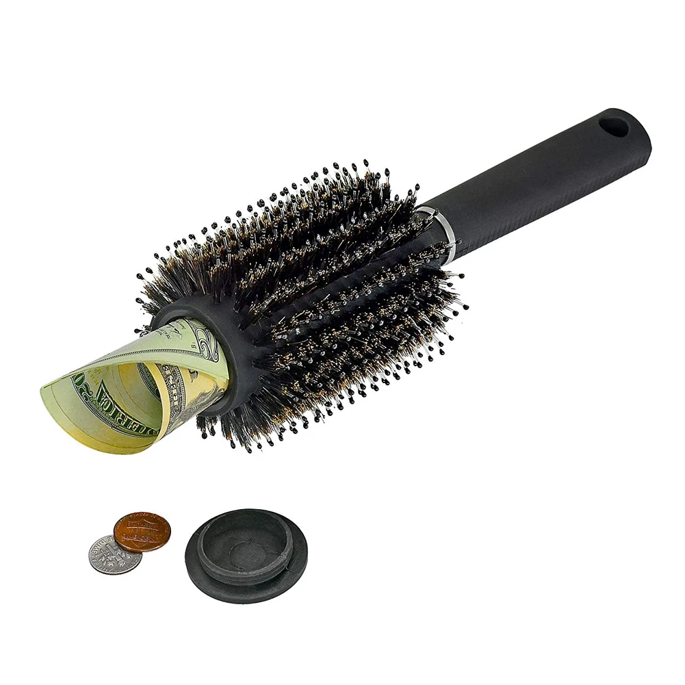 Щетка для волос DNJ998 безопасная Расческа хранения денег и