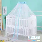 Детская летняя москитная сетка купол Спальня Шторы сеток для новорожденных и маленьких детей, переносной навес для собаки кровать для домашних